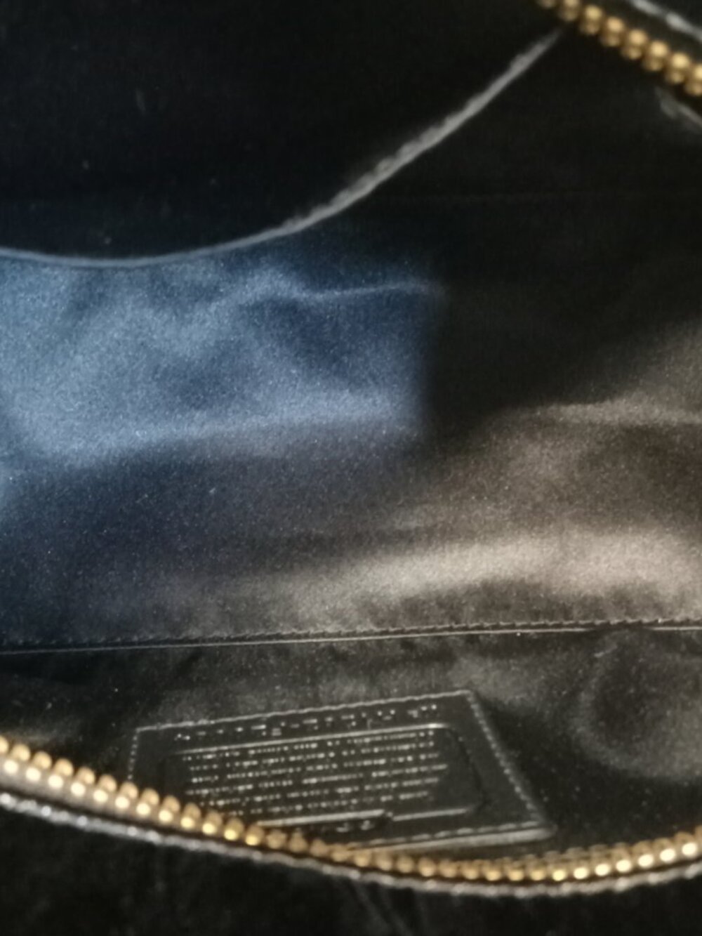 Coach Ashley Gathered Satin Carryall - Picture 7 of 9